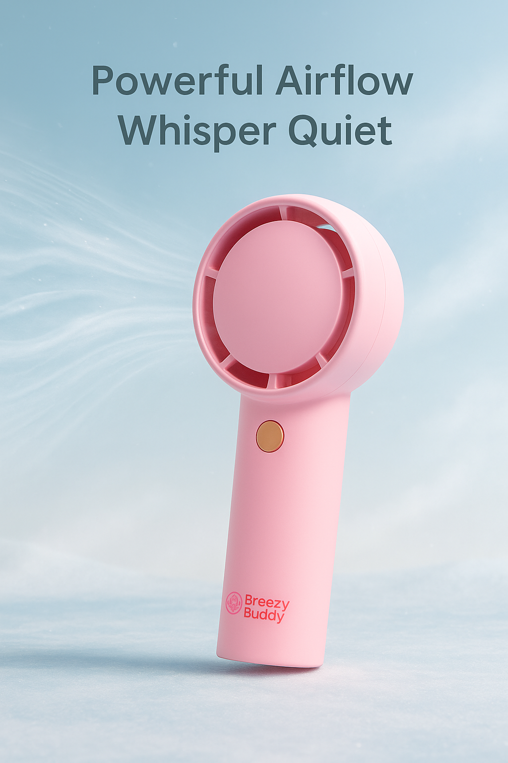 BreezyBuddy™ Handheld Cooling Fan