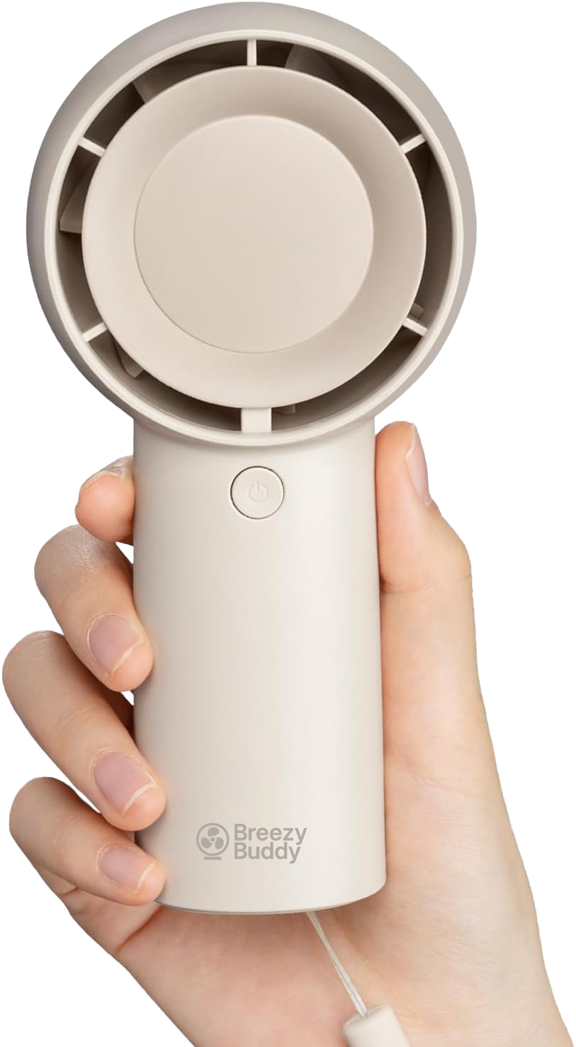 BreezyBuddy™ Handheld Cooling Fan