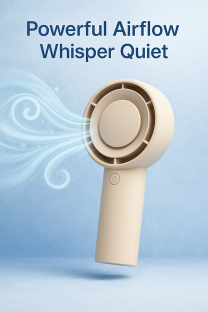 BreezyBuddy™ Handheld Cooling Fan