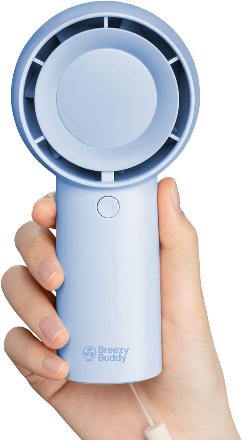 BreezyBuddy™ Handheld Cooling Fan