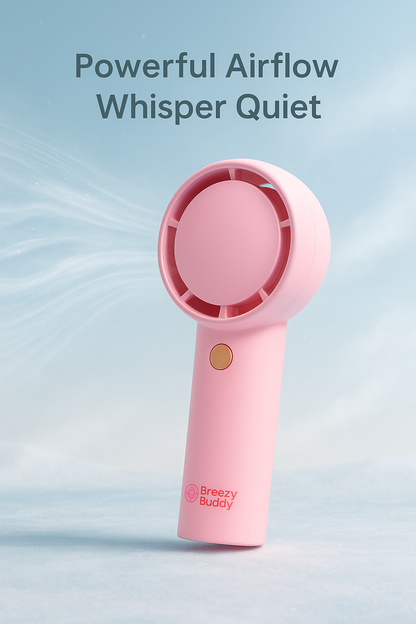 BreezyBuddy™ Handheld Cooling Fan